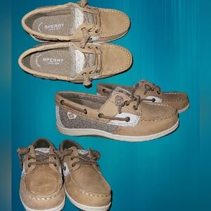 Size 12 girls sperry's